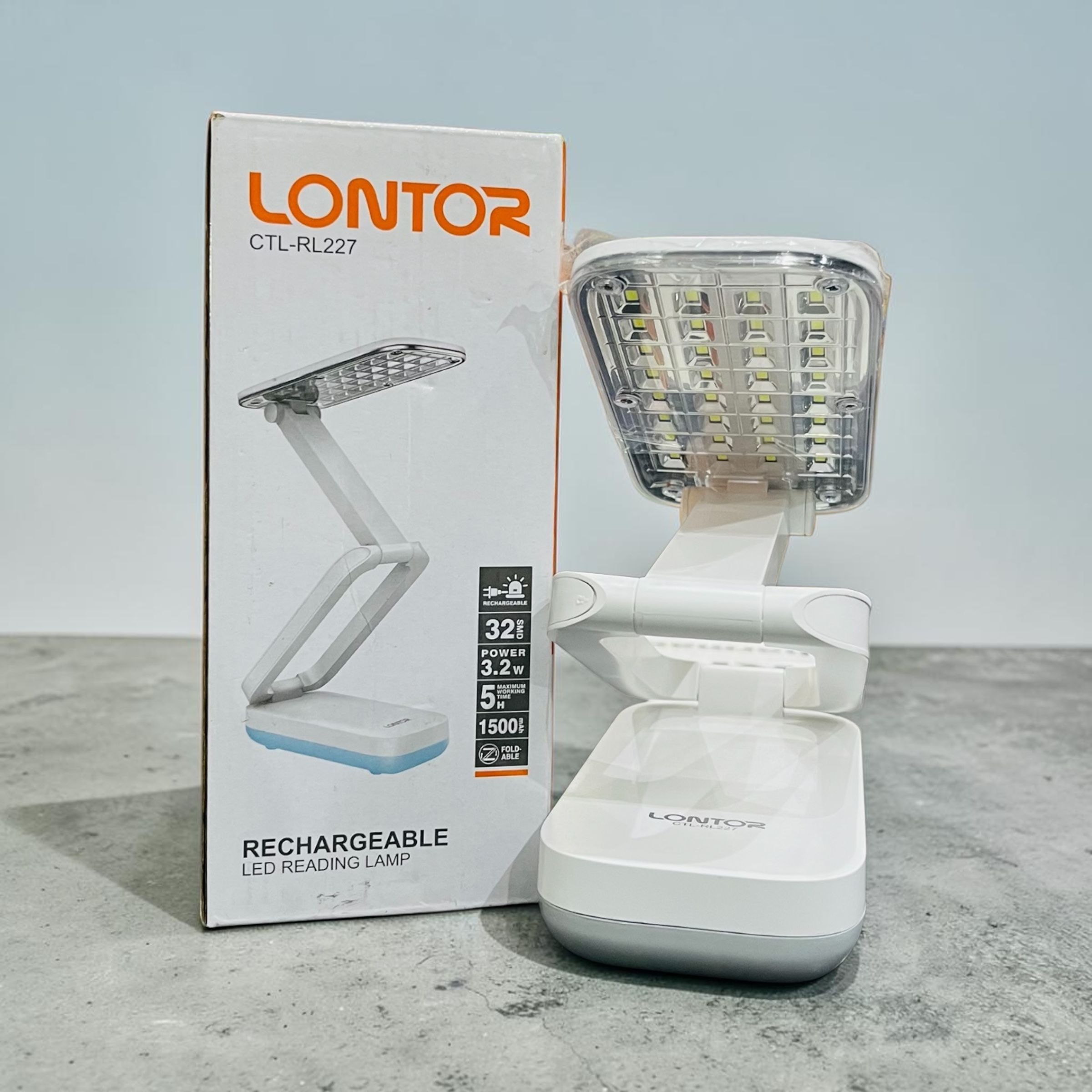 LONTOR RL227 RECHARGEABLE LAMP